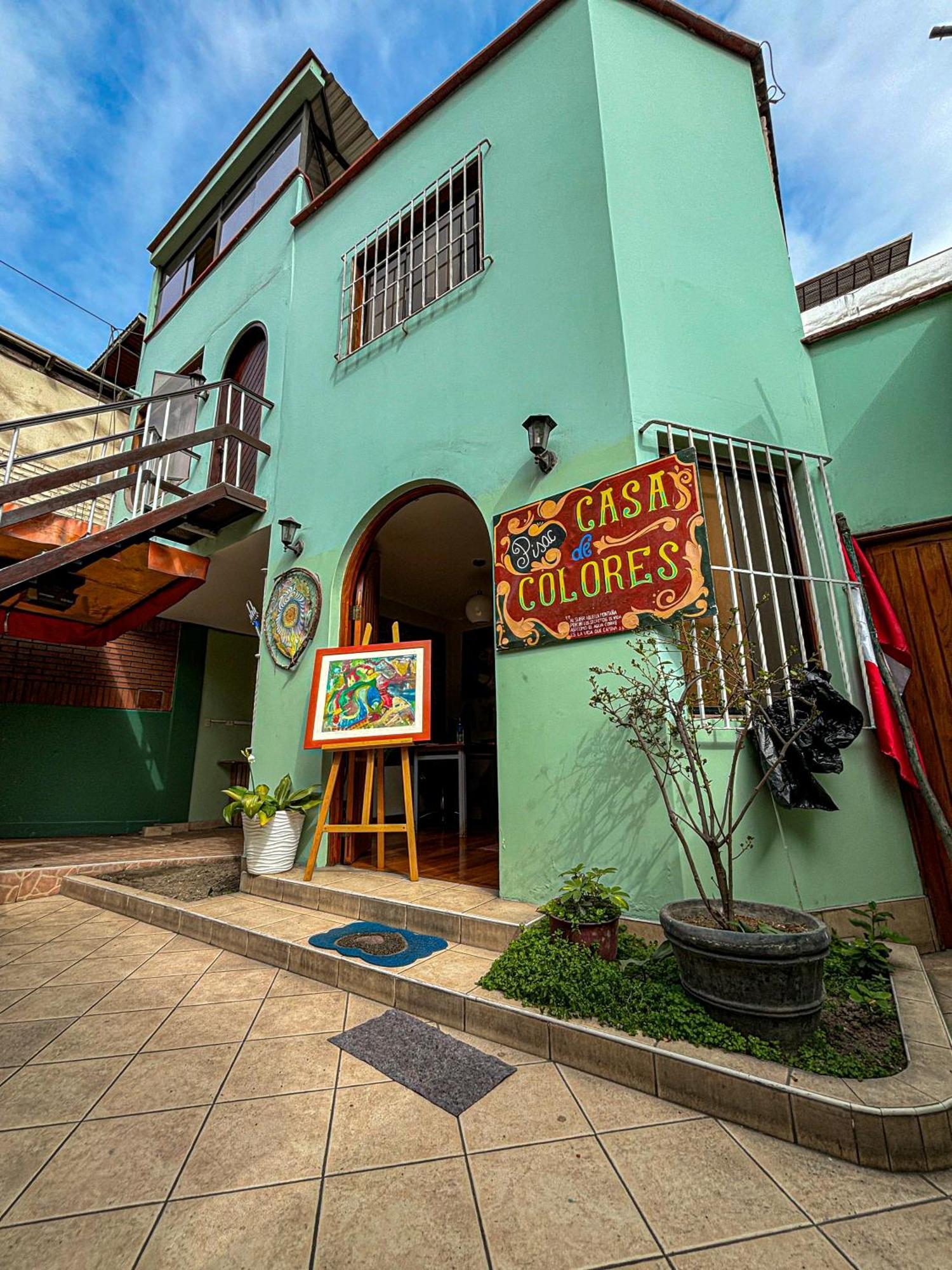 Hostel Colores Miraflores Lima Buitenkant foto
